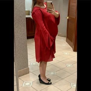 Pinkblush Maternity Long-sleeve Dress